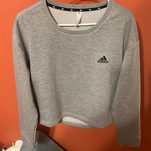 Adidas Crop Sweatshirt Sz. Large